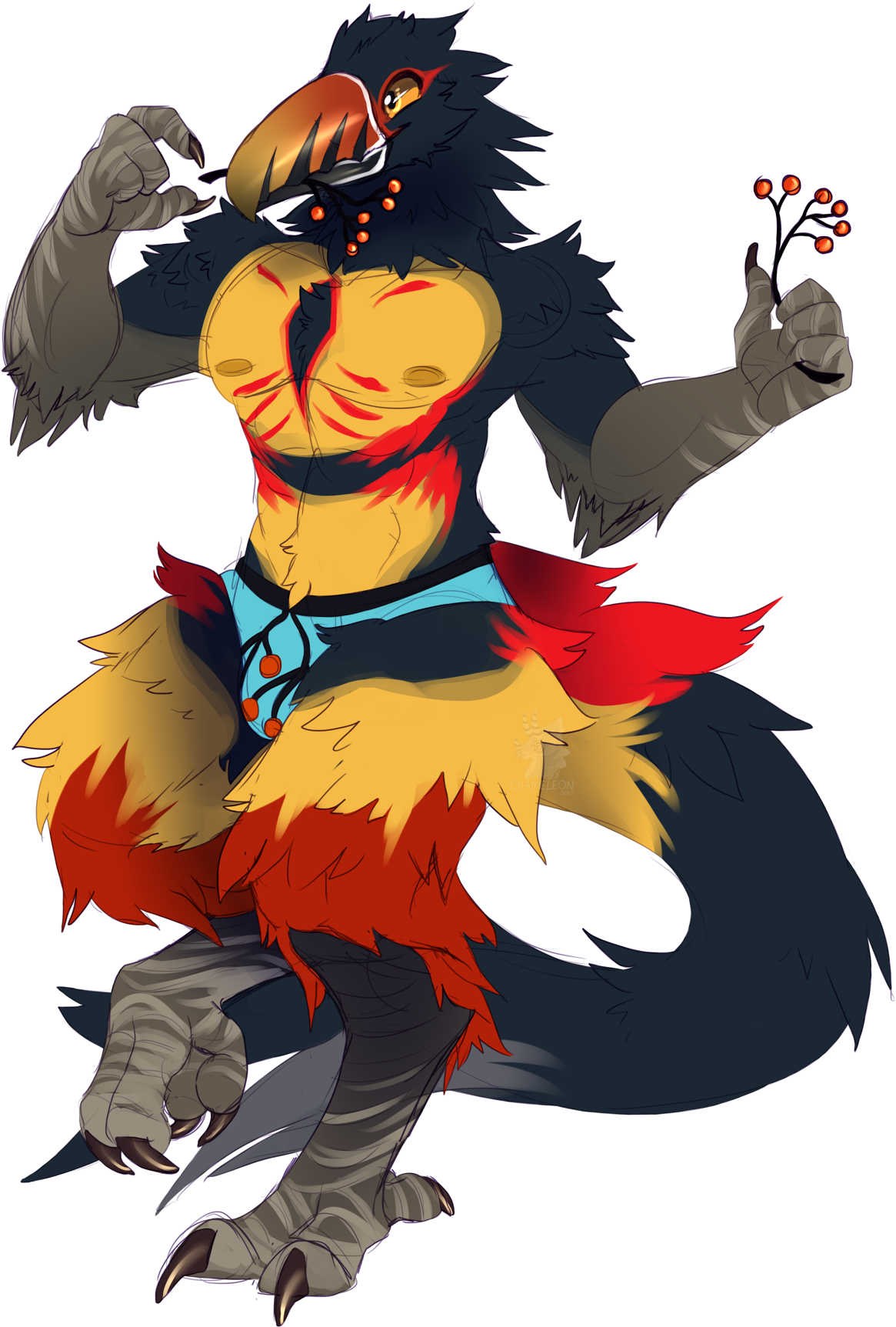 Colored Sketch - Firionthedragon Clipart (1188x1753), Png Download