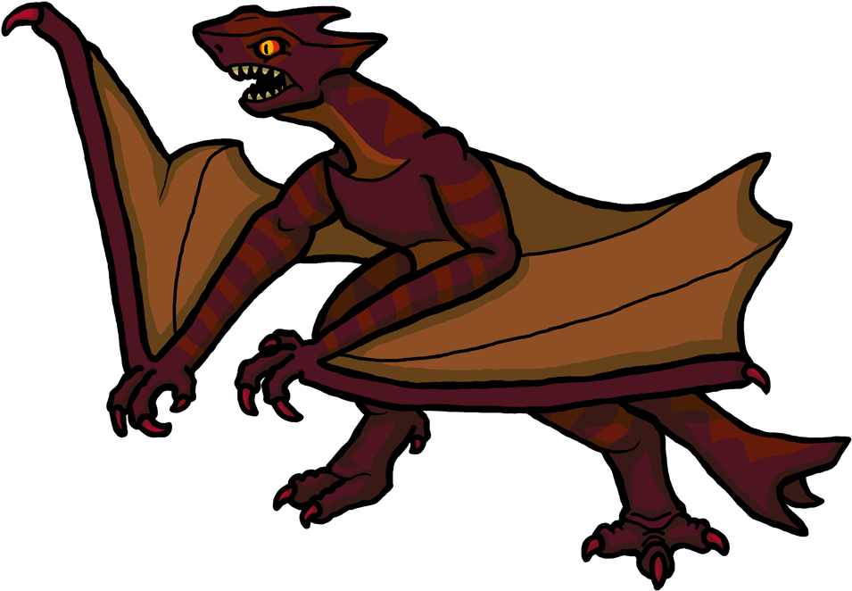 Medieval Dragon Cliparts - Gyaos Png Transparent Png (955x662), Png Download