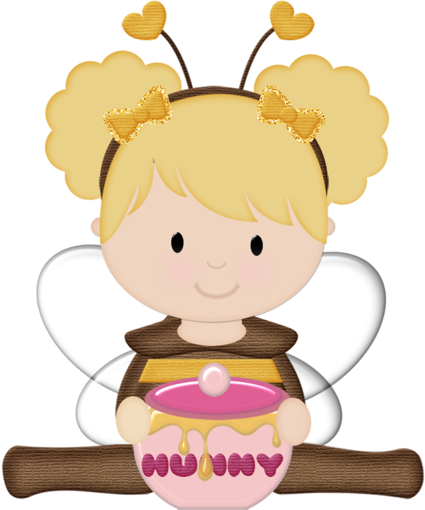 Bee My Honey - Bee Clipart (859x1024), Png Download