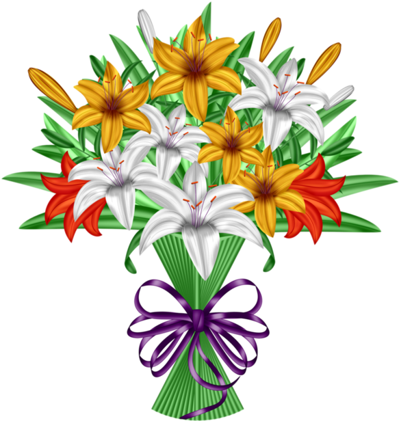 Flower Clipart (600x633), Png Download