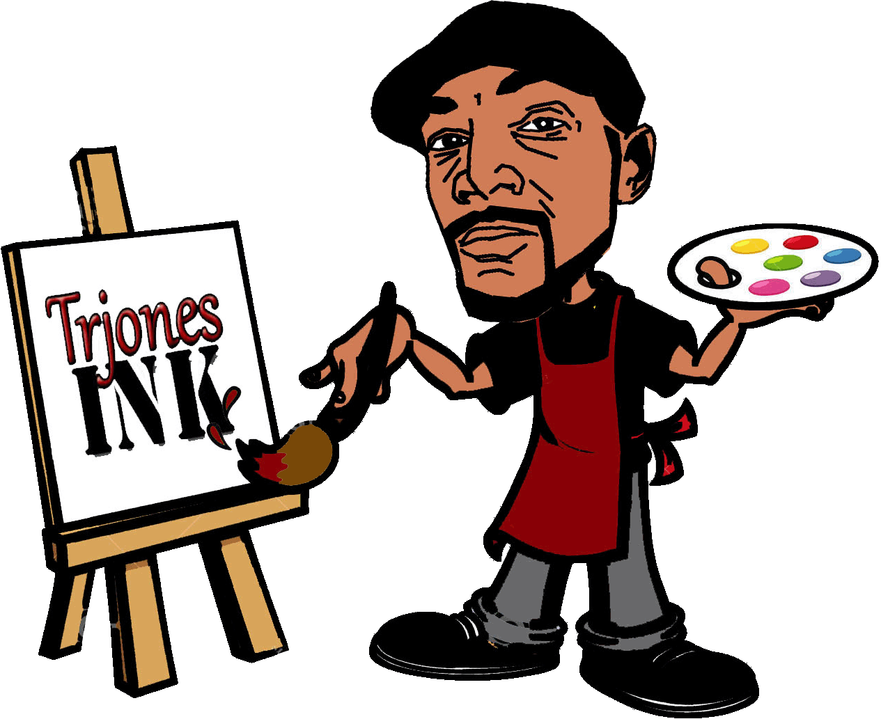 Most Of Us Spend Our Time And Energy Making Already - Artist Clipart (1265x1033), Png Download