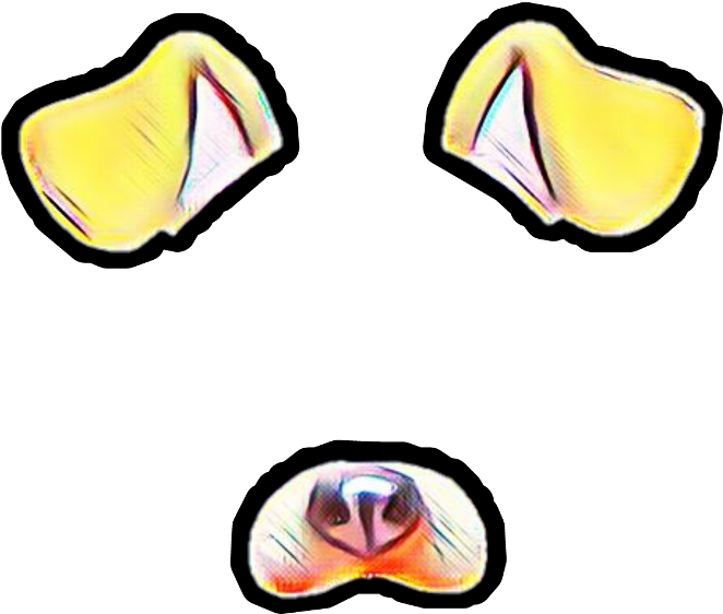 Snap Snapchat Phone Camera Story Dog Beautiful Artist Clipart (1024x1024), Png Download