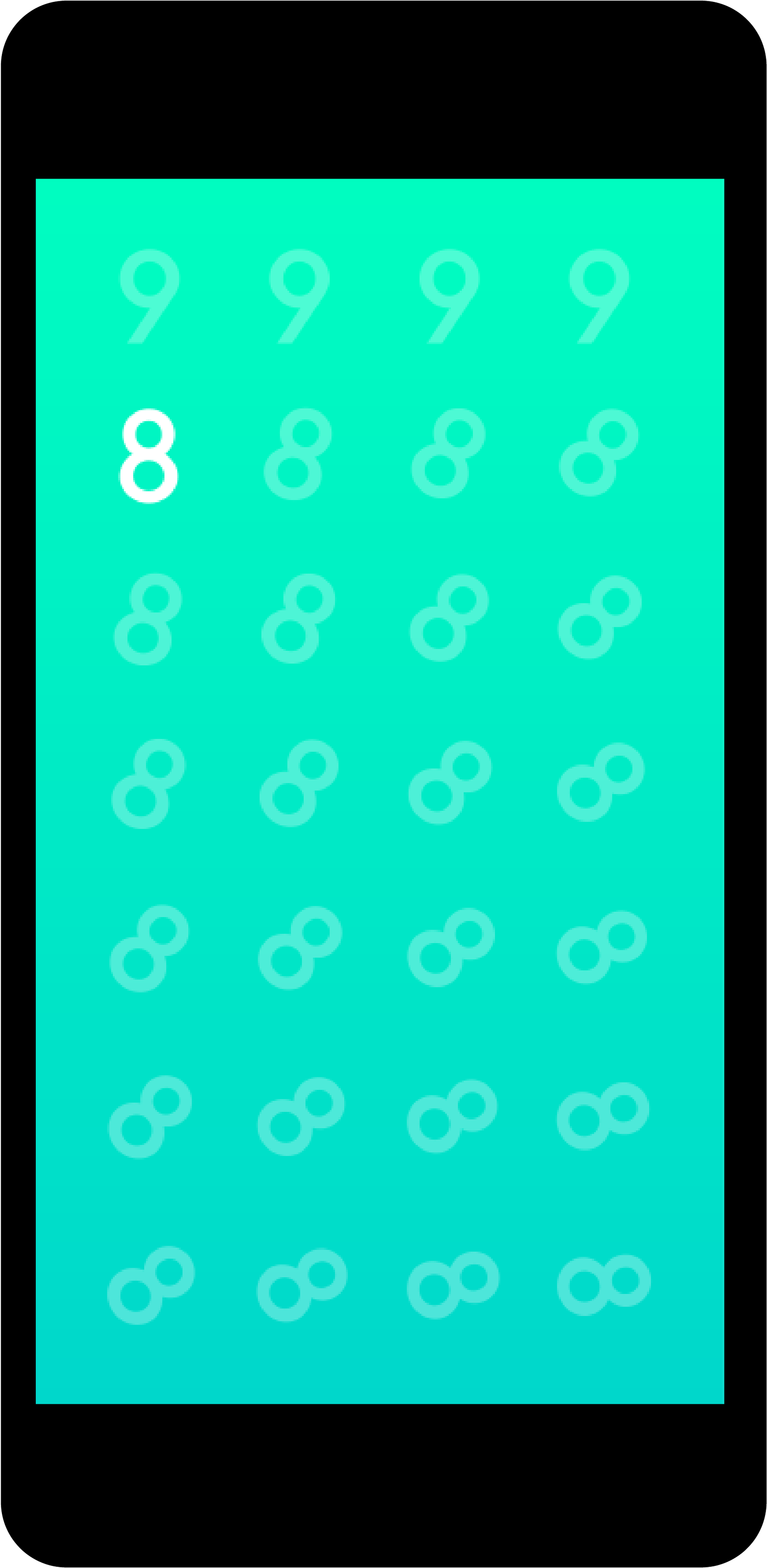 With Its Simple Interface Design And Responsive Scroll, - Iphone Clipart (1920x3636), Png Download