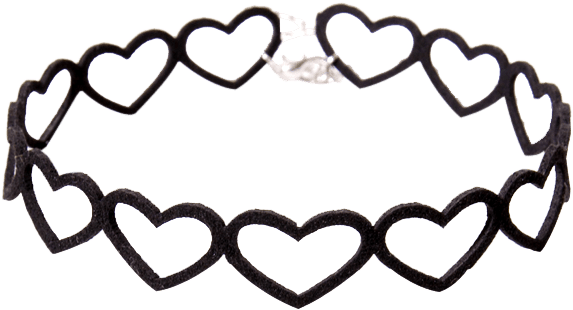 Dropshipping For Vintage Heart Choker Necklace To Sell - Women Fashion Hollow Heart Choker Clavicle Necklaces Clipart (600x798), Png Download