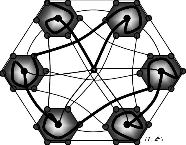 A Hamiltonian Path Between Two Nodes And (l, - Path Clipart (642x502), Png Download