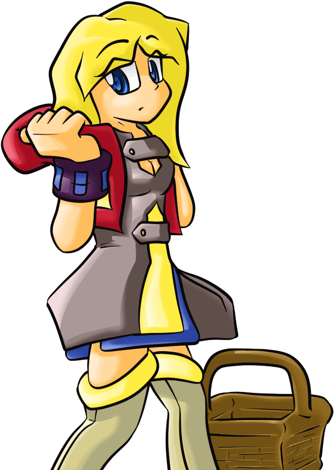 Lrrh Pose [final] - Cartoon Clipart (700x1000), Png Download