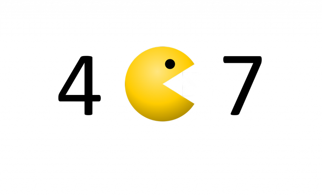Pacmaninequality - Pac Man Math Clipart (1024x622), Png Download