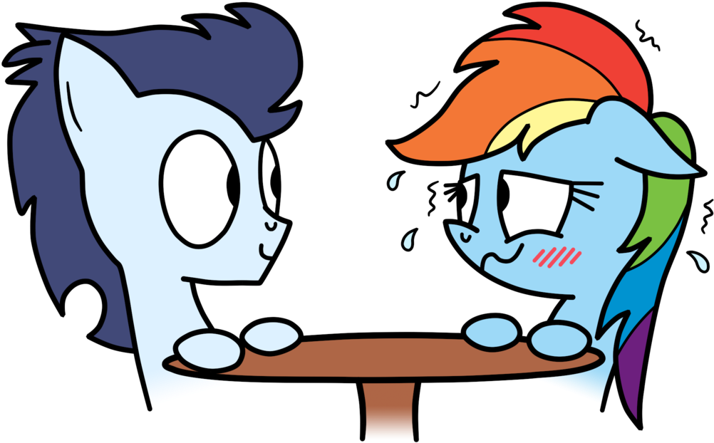 Rainbow Dash Nose Clip Art - Cartoon - Png Download (1024x768), Png Download