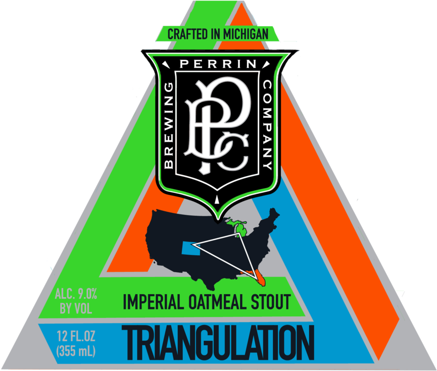 Image Result For Perrin Triangulation - Perrin Brewing Clipart (1000x882), Png Download