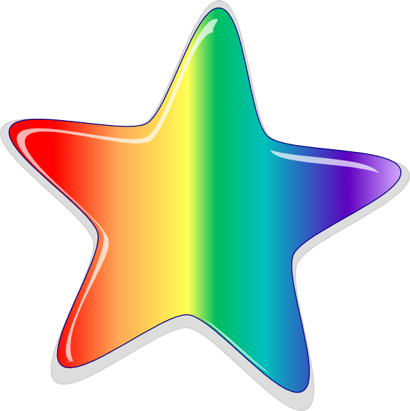 Clipart Stars - Png Download (594x595), Png Download