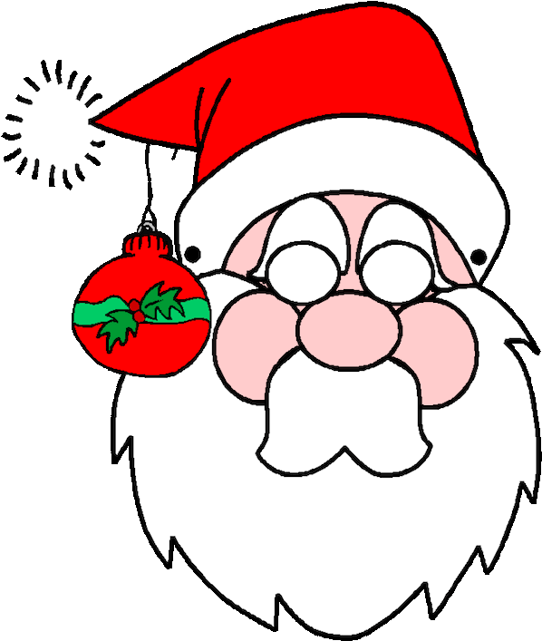 Coloring Pages For Your Boyfriend, Military Coloring - Mascara De Santa Claus Clipart (598x707), Png Download