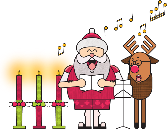 Christmas Day Clipart (671x519), Png Download