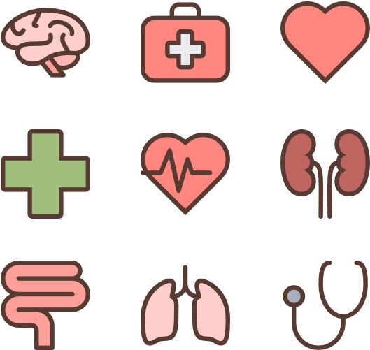 Medicine Icons - Family Medicine Icon Png Clipart (600x564), Png Download