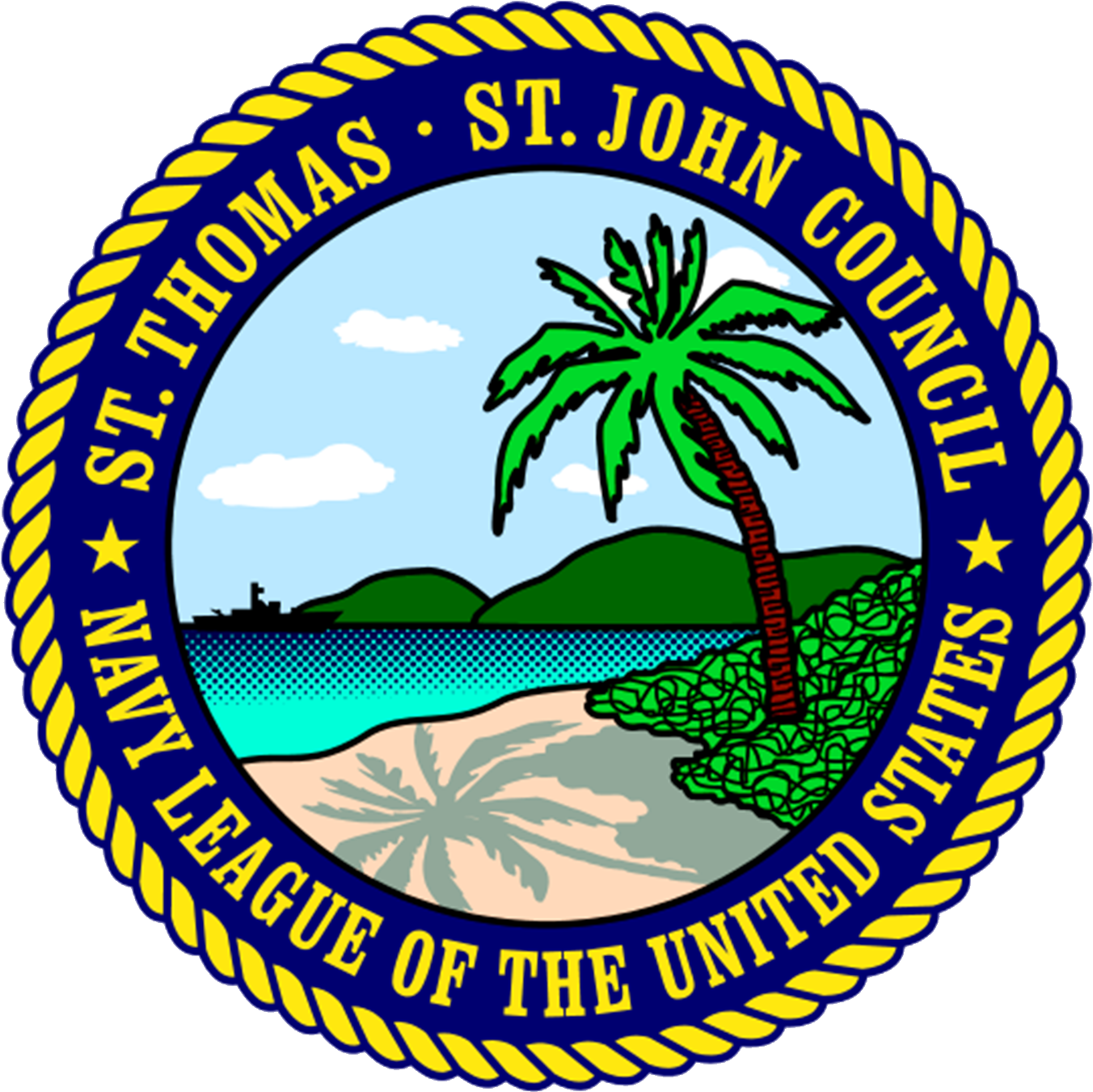 Navy League Of The United States St Thomas St John - Us Navy Clipart (1468x1403), Png Download
