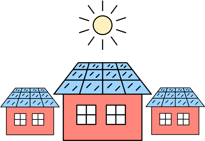 Your Donation Provided Power To A Whole Village Clipart (738x541), Png Download