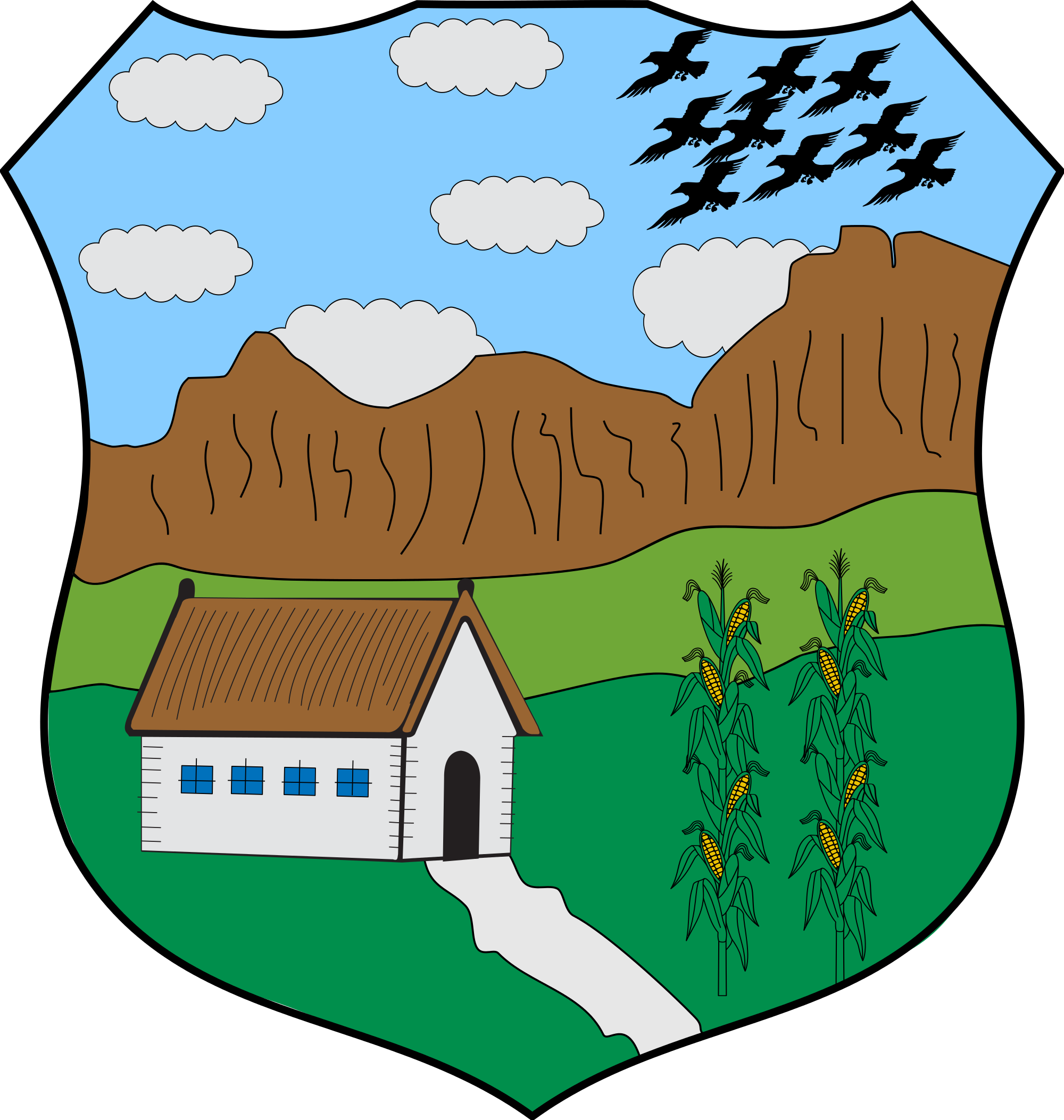 Open - Escudo De Sincelejo Sucre Clipart (2000x2106), Png Download