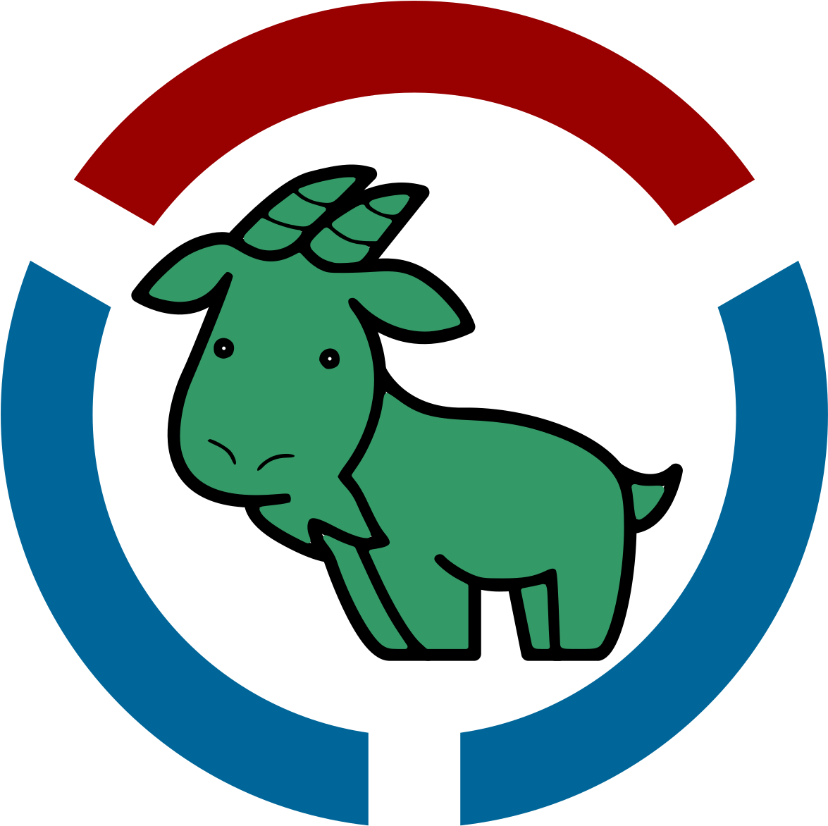 Goatified Wikimedia Germany Clipart (1200x1196), Png Download