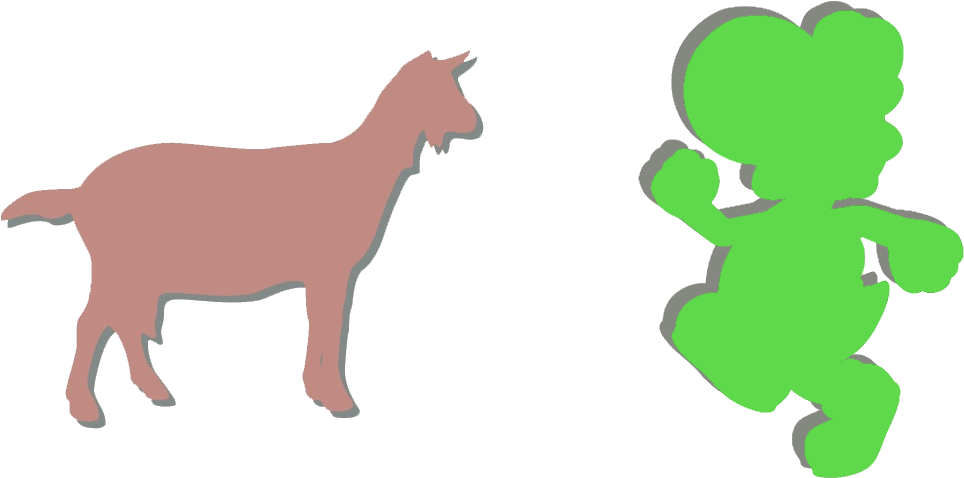 Goat Simulator Logo Png Clipart Free Stock - Goat Simulator Logo Png Transparent Png (1086x510), Png Download