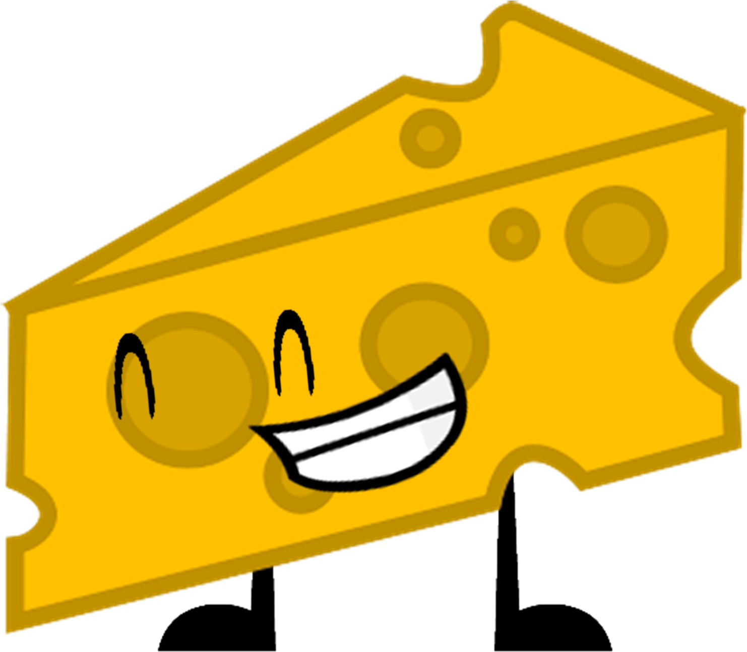 Cheese Clipart Yellow Object - Normal Cheese - Png Download (1488x1308), Png Download