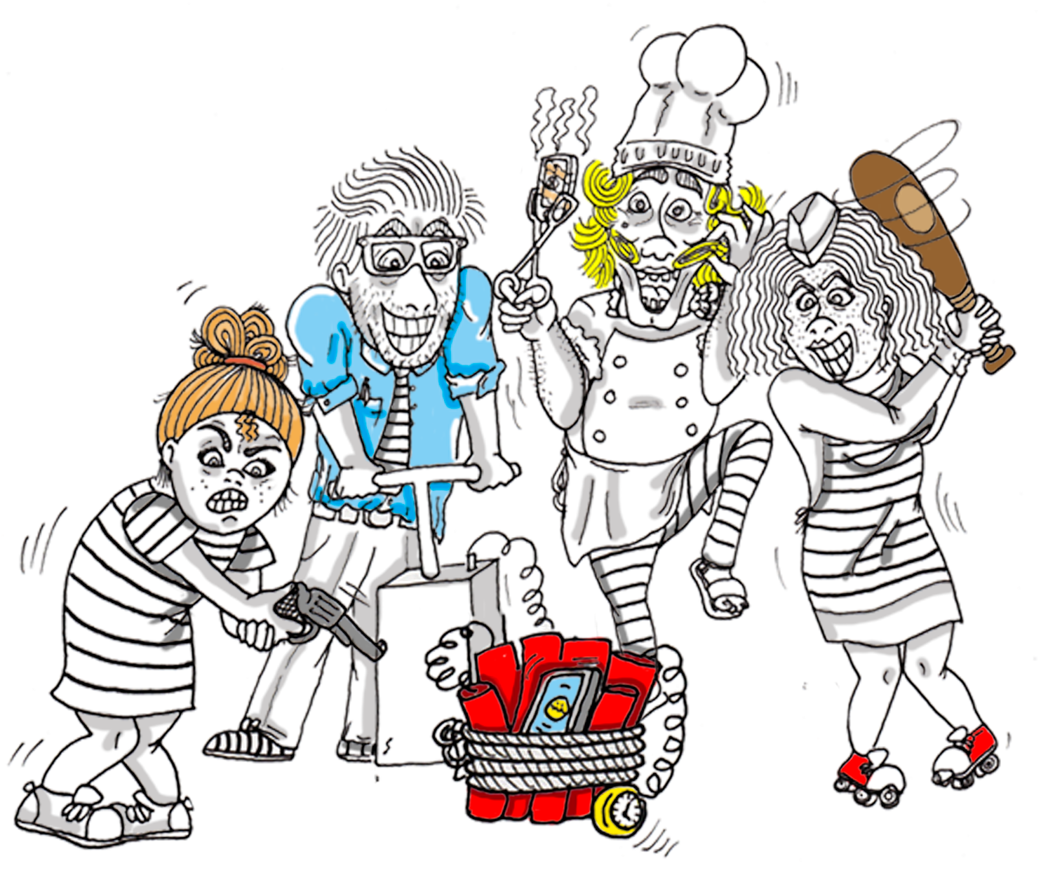 Tell Your Phone To Fuck Off And Be On In The Real World - Cartoon Clipart (1200x986), Png Download