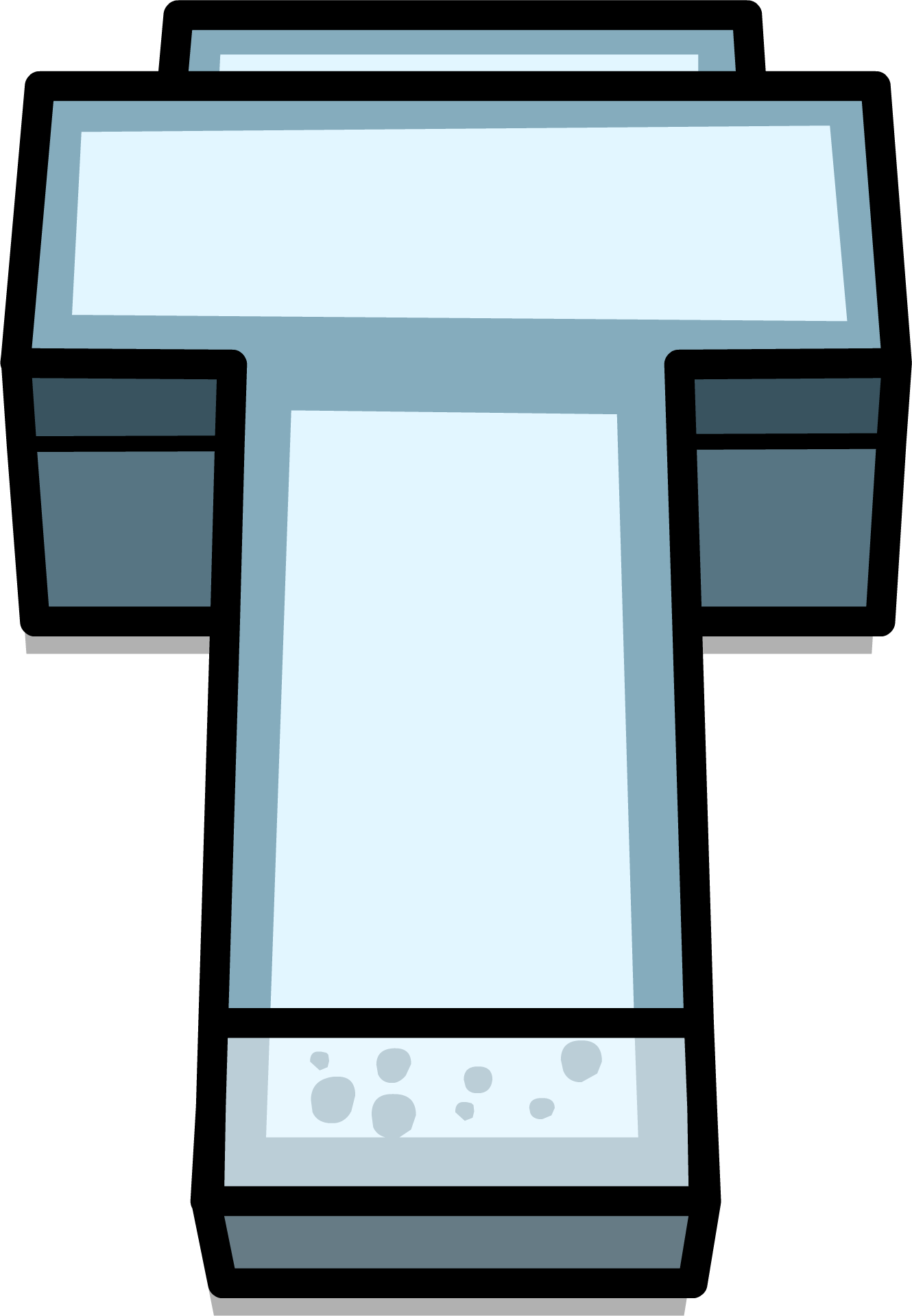 Diving Board Sprite 003 - Springboard Clipart (1330x1919), Png Download