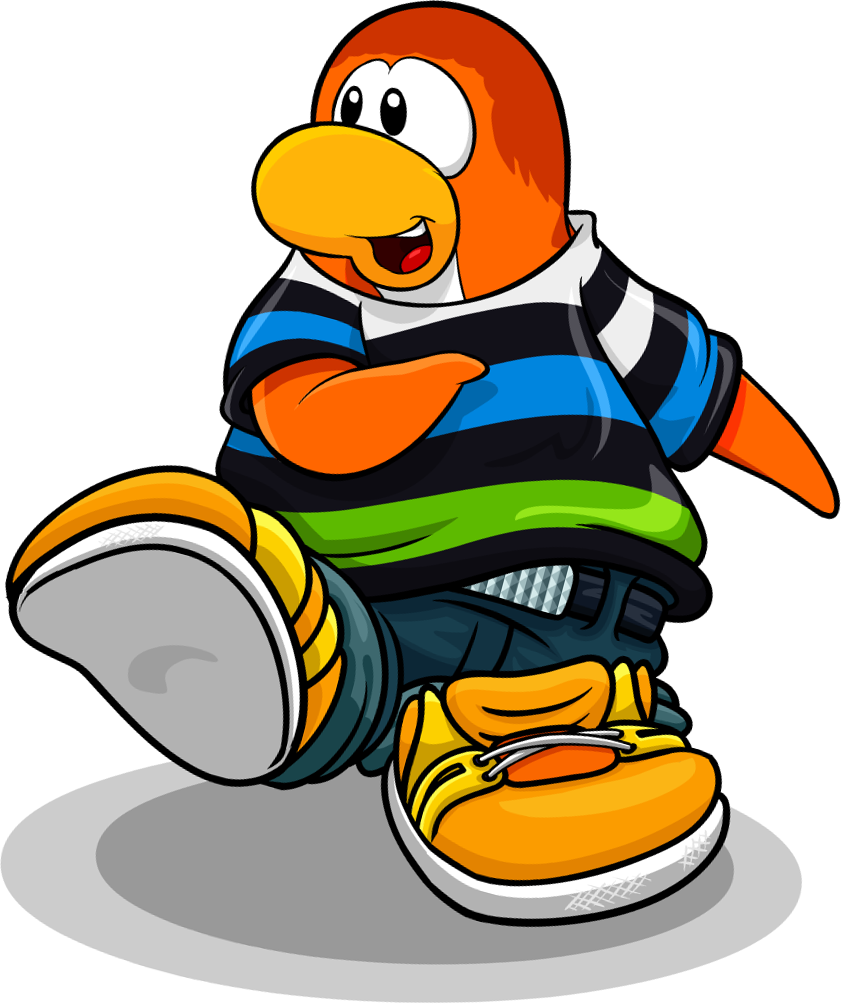 Penguin Style July 2012 Penguin No The Sweep Clipart (841x1004), Png Download