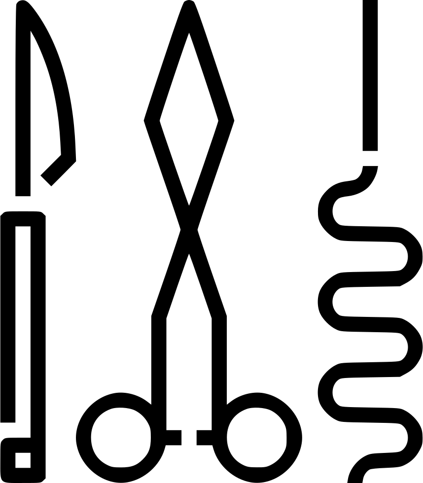 Surgical Instruments Comments - Surgical Icon Clipart (858x980), Png Download