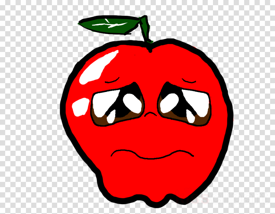 Sad Fruit Png Clipart Apple Clip Art - Record Icon Transparent Background (900x700), Png Download