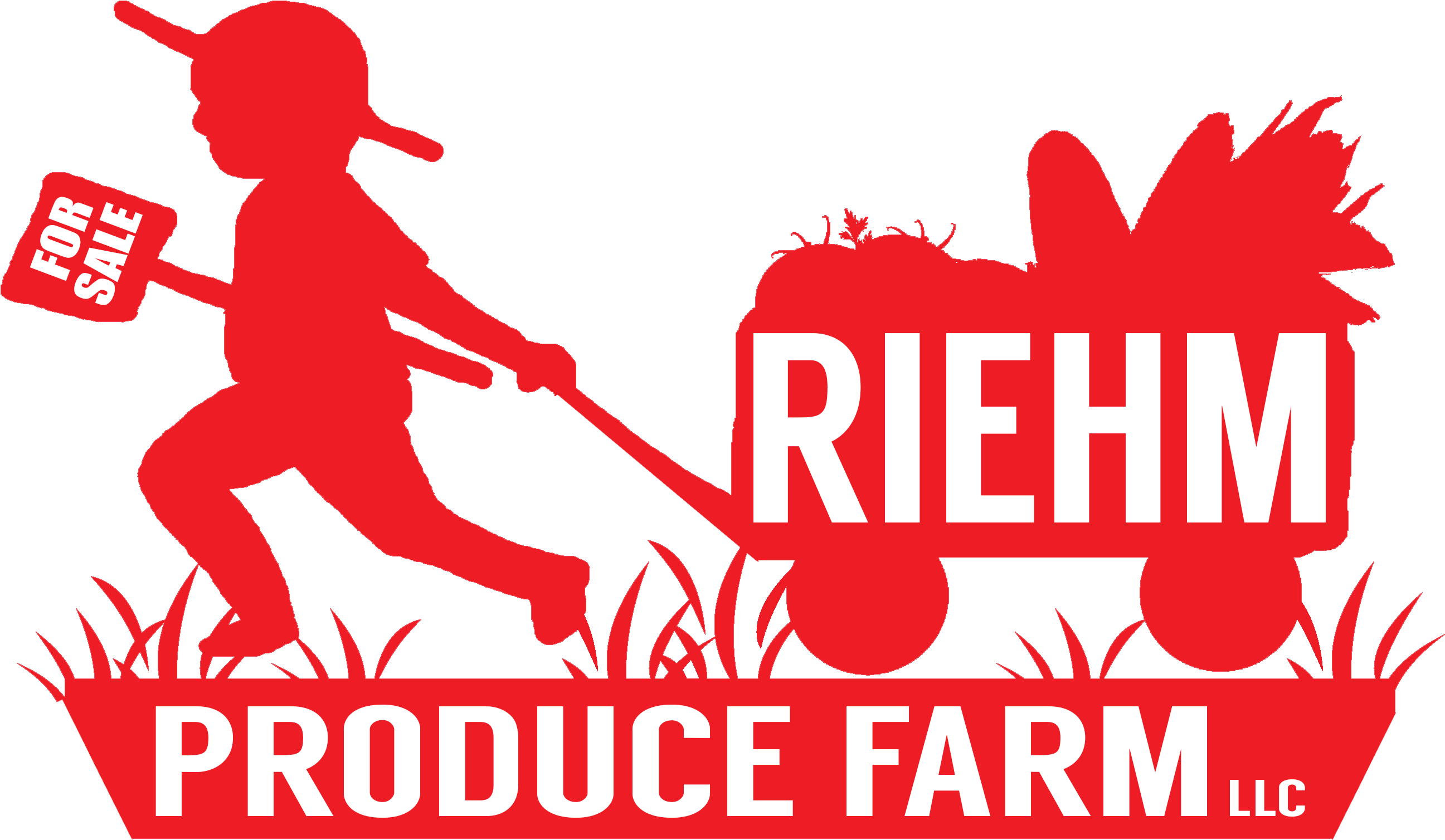 Riehm Produce Farm - Riehm Farm Clipart (2640x1835), Png Download