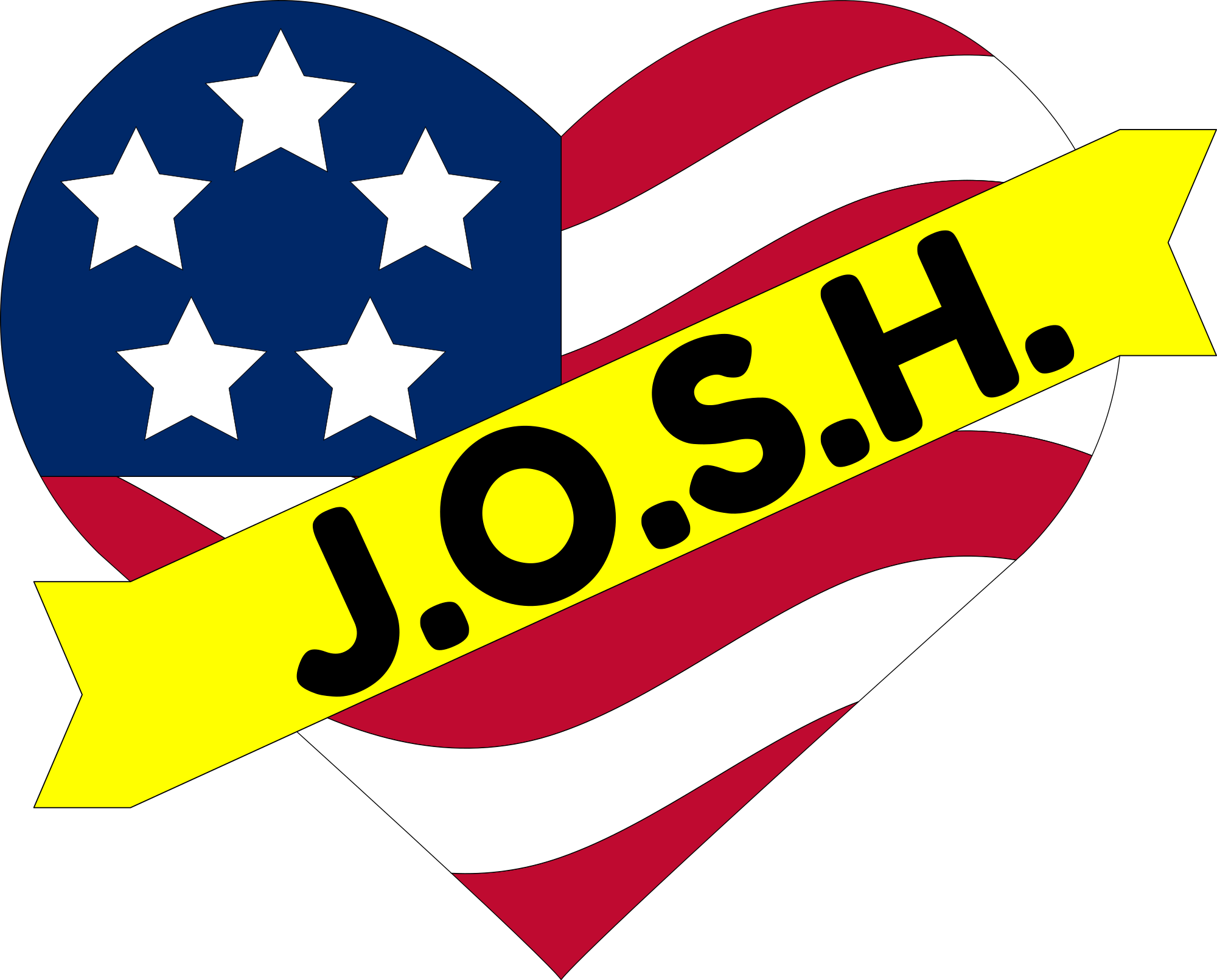 J O S H Full Color Logo Xl Flag Clipart Full Size Clipart