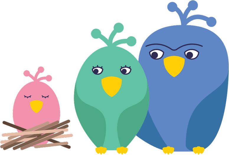 Birds - Infant Clipart (776x526), Png Download