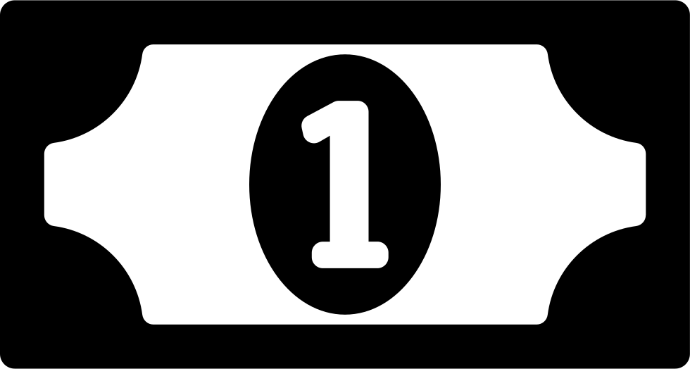 Money Bill Of One Comments - Portable Network Graphics Clipart (980x524), Png Download