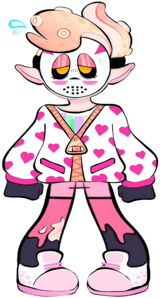 Splatoon Sona Just Cause Idk A Thing Abt Splatoon But Clipart (750x1300), Png Download