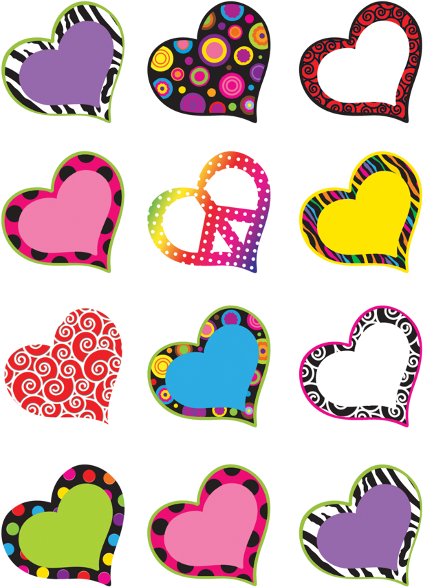 Tcr5184 Fancy Hearts Mini Accents Image Clipart (900x900), Png Download