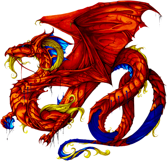 Widescreen > P - Dragon Clipart (631x573), Png Download