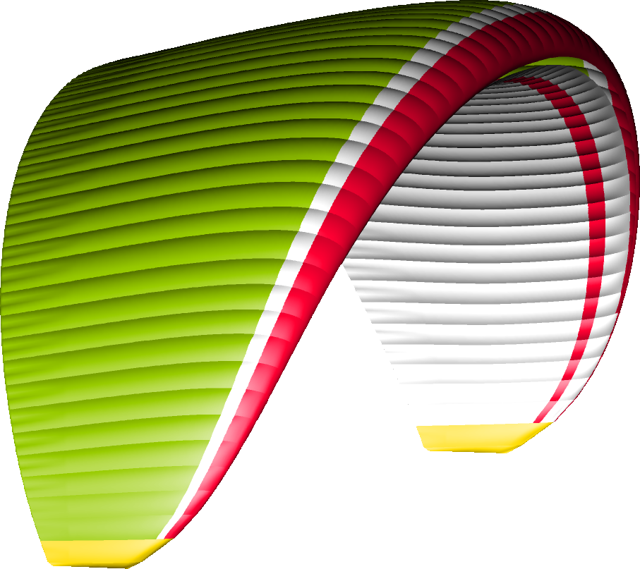 Ion 4 Nova Paragliders Clipart (907x807), Png Download