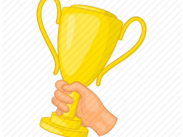 Gold Trophy Cup Clipart (640x480), Png Download