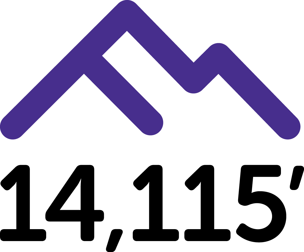 Jenny Spent Part Of Her Childhood In Manitou Springs, - Pikes Peak Marathon Logo Clipart (1200x992), Png Download