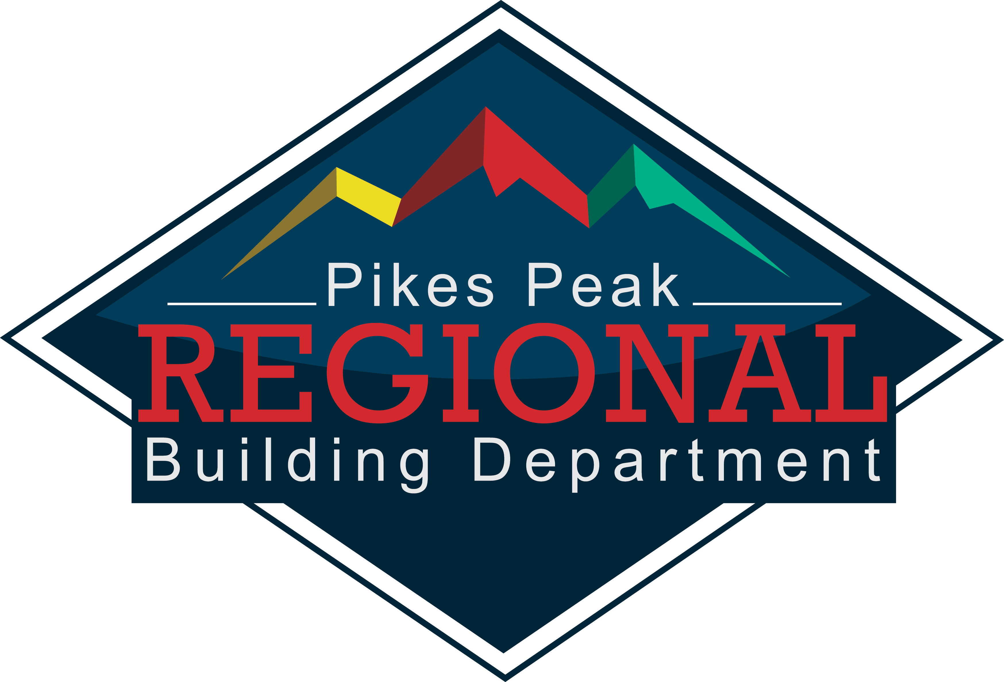 Serving Colorado Springs, El Paso County, Fountain, - Pikes Peak Regional Building Department Clipart (3495x2374), Png Download