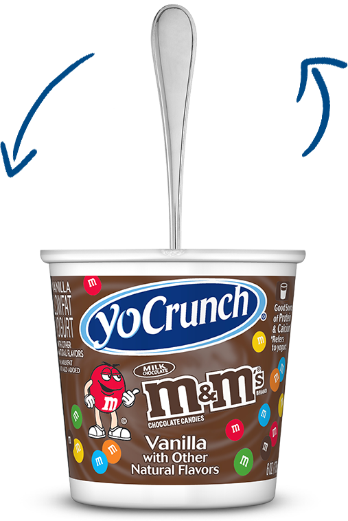 Together - Yocrunch Yogurt Clipart (507x758), Png Download
