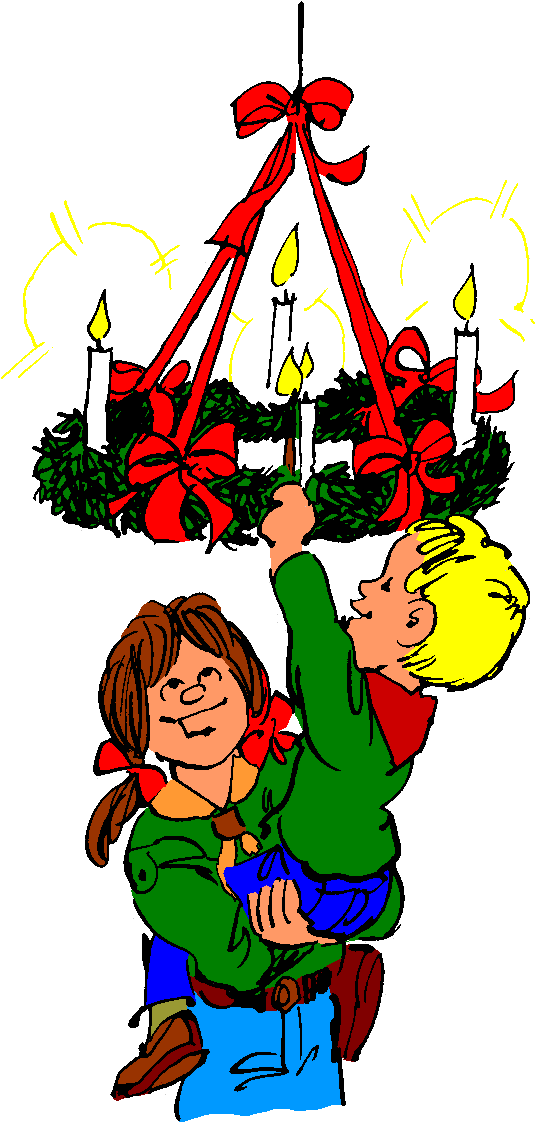 Advent Clipart Christmas Graphics - Clip Art - Png Download (592x1172), Png Download