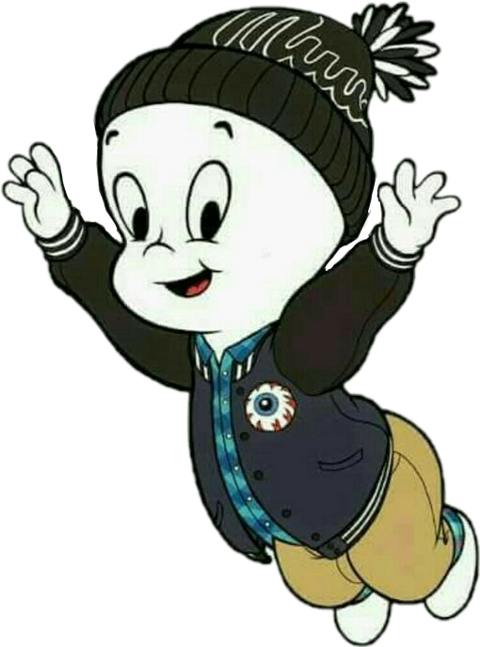 Casper Sticker Png Clipart (480x647), Png Download