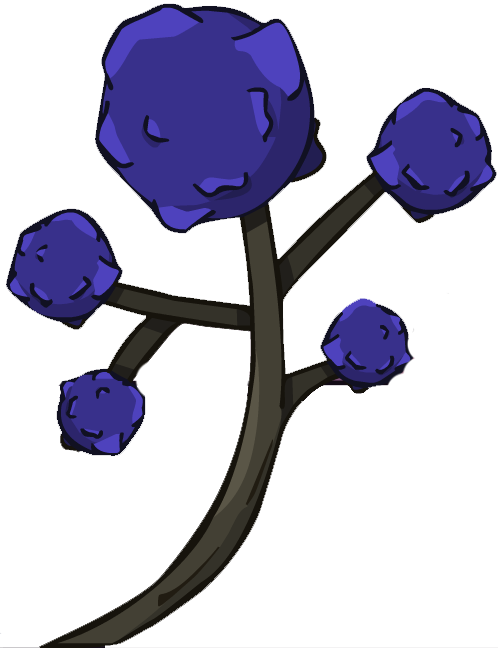 Purple Tree Large Clipart (498x648), Png Download