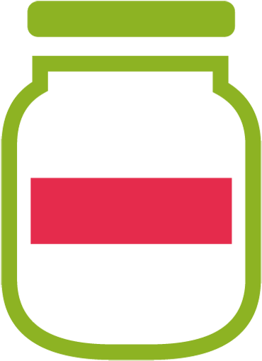 Tin Formats - Jar Clipart (600x613), Png Download