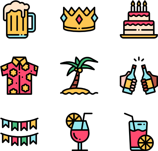Summer Party - Concentration Icon Png Clipart (600x564), Png Download