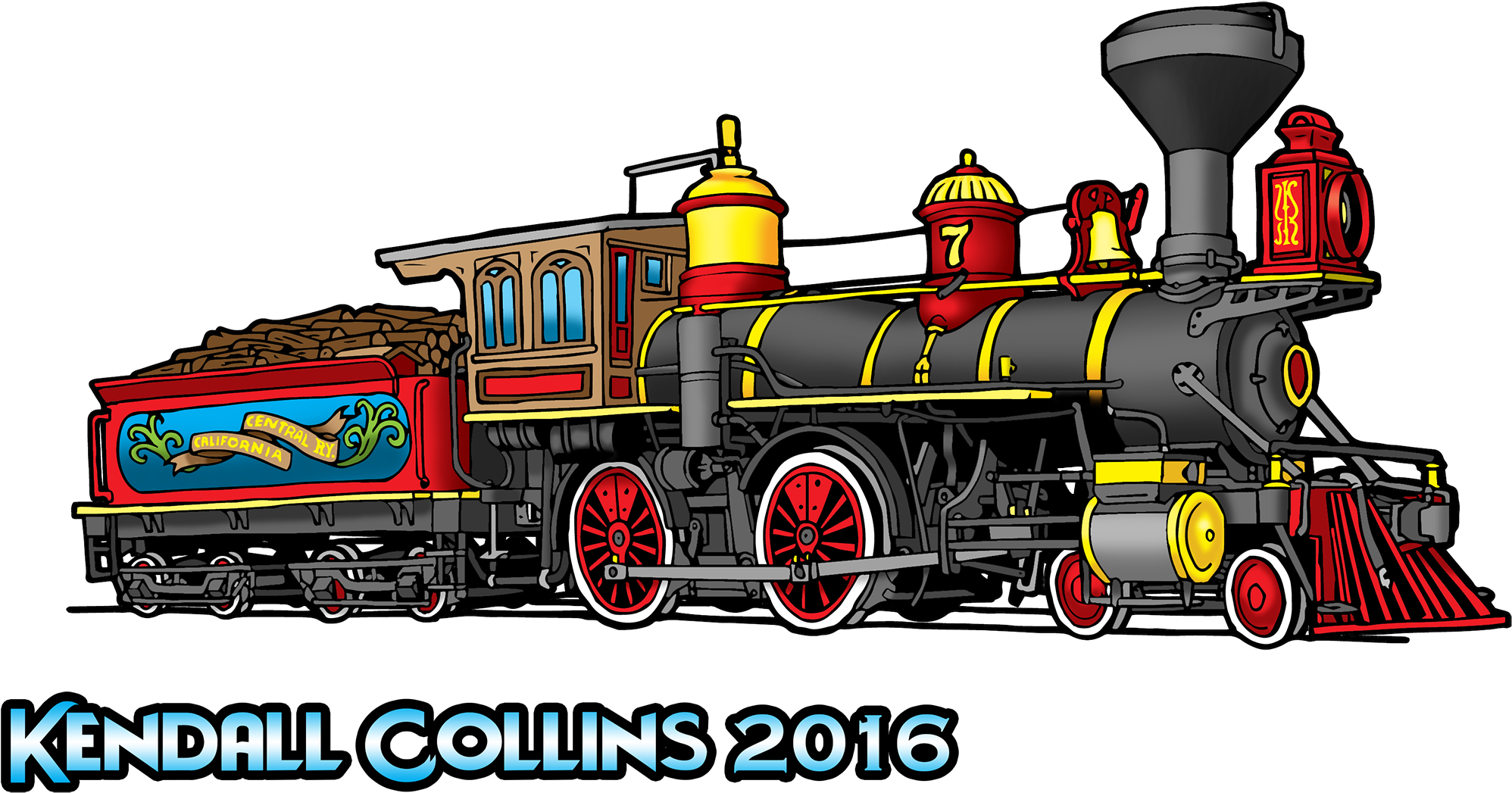 18 Movie Livery - Locomotive Clipart (2181x1280), Png Download
