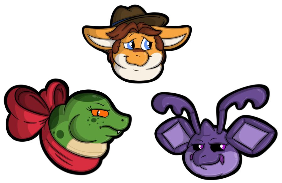 Sam And Friends - Cartoon Clipart (1027x648), Png Download