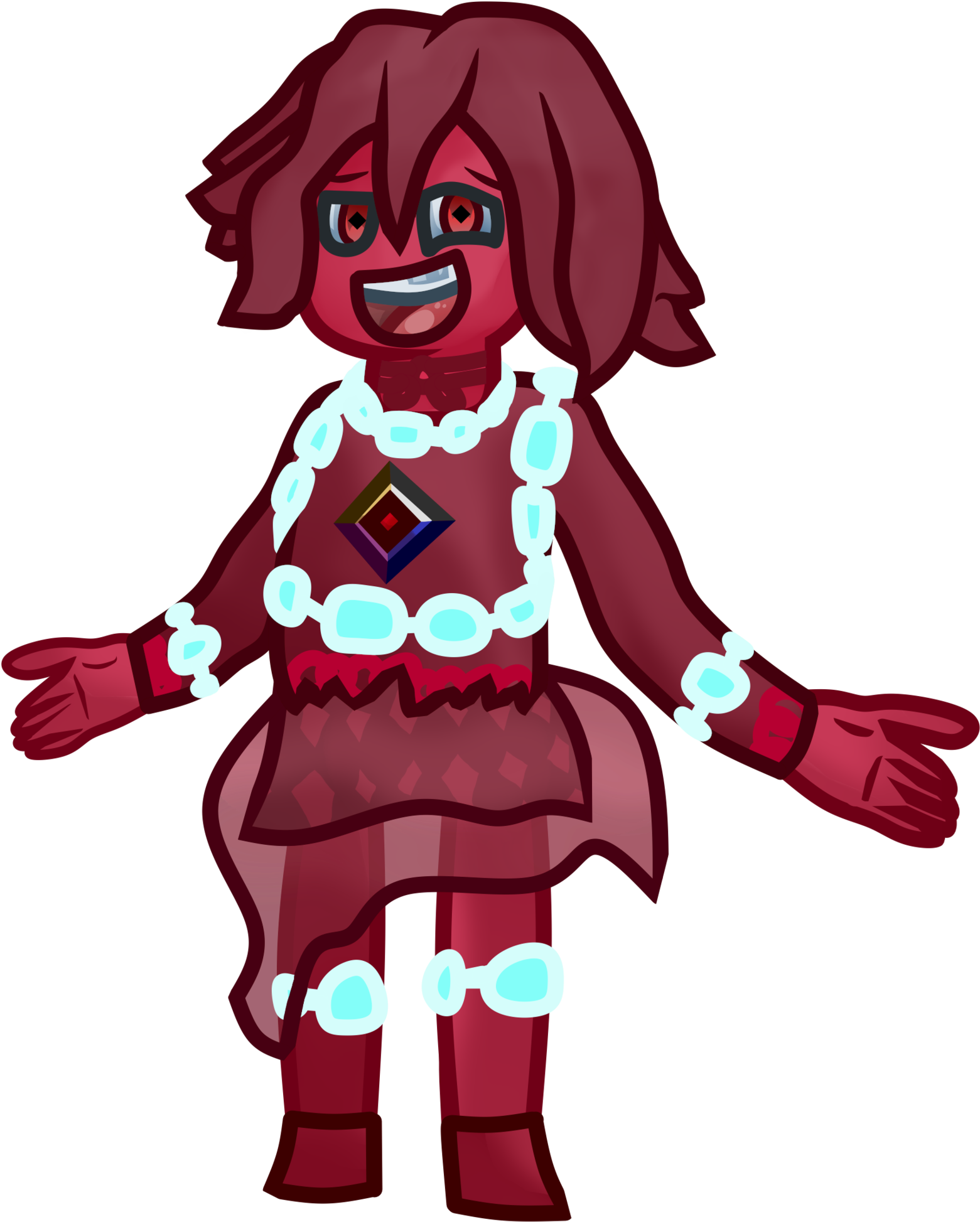 Red Diamond Clipart (2000x2000), Png Download