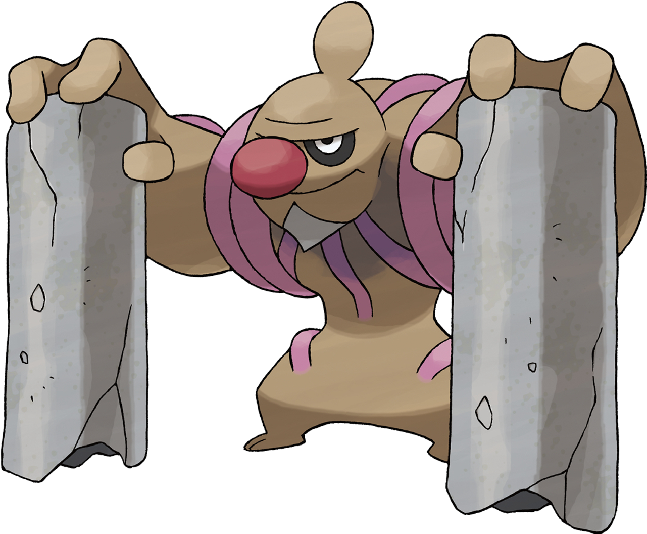 Conkeldurr - Conkeldurr Pokemon Clipart (1280x1280), Png Download