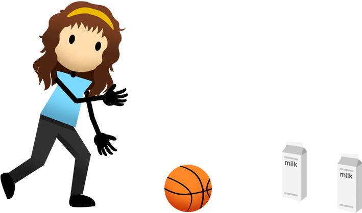 Bowling Milk Cartons - Moving Images For Soccer Clipart (880x560), Png Download